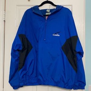 Diadora soccer vintage windbreaker jacket